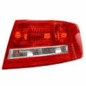 Car Rear Right/Left Tail Light Red Lamp Shell for Audi A6 S6 Quattro No Bulbs 2005-2008