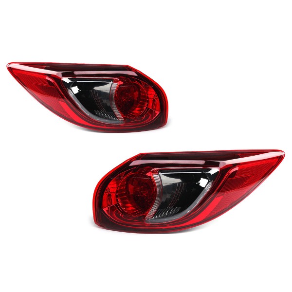 Car Rear Tail Light Brake Lamp Left+Right Red for Mazda CX-5 2013-2016