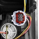 Car Rear Tail Light Red Left/Right with Bulb Wiring Harness for Nissan Navara NP300 D23 2015-2019