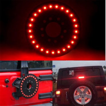 Car Spare Tire Led Brake Light Tail Lamp For Jeep Wrangler JK