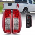 Car Tail Light Brake Lamp with No Bulb Wiring Harness Left/Right For Nissan Navara D40 2005-2015