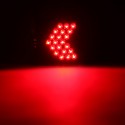 LED Brake Lights Left Arrow Shaped Brake Light DIY Personalized High-mount Stop Lamp CHMSL