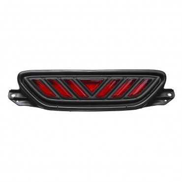 LED Car Rear Bumper Brake Light Red Tail Fog Lamp for Toyota CHR 2016-2020