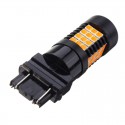 Pair 447LM 4.4W Amber LED Car Reversing Backup lights Turn Bulb Lamp 3157 7443 1156 1157 2835