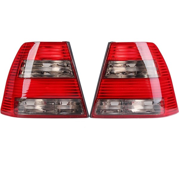 Pair Car Rear Tail Light Brake Lamp Red 401341673737 for VW Jetta/Bora MK4 Sedan