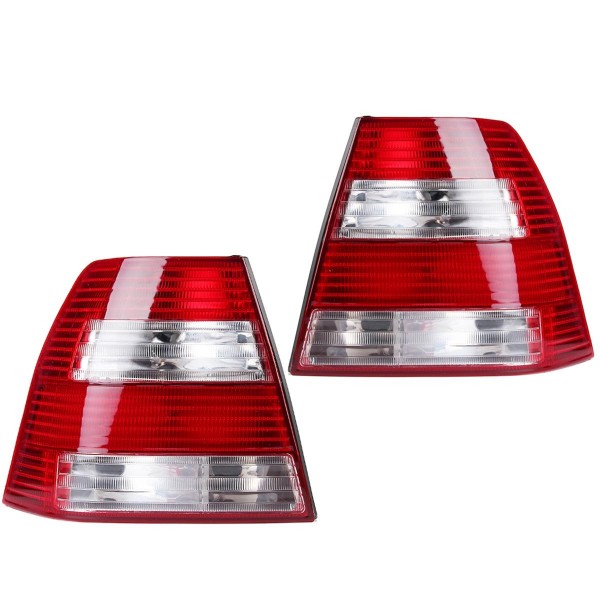 Pair Car Rear Tail Light Brake Lamp with no Bulbs for VW Jetta/Bora MK4 Sedan 1999-2005