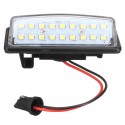 Pair LED Car License Plate Lights 12V White for Nissan J31 Maxima J32 Cefiro Murano