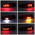 Pair Rear LED Car Tail Light Assembly Brake Lamps Red for Mitsubishi Lancer/ X 2008-2017