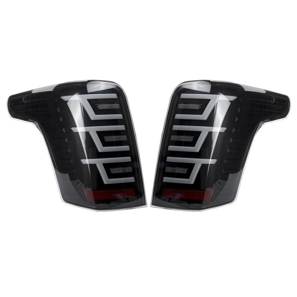 Pair Rear LED Tail Light Stop Lamp For Mitsubishi Triton L200 15-18