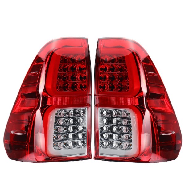 Pair Rear LH RH LED Tail Brake Lights Lamp For Toyota Hilux (Revo) 2015+