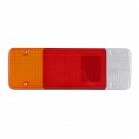 Pair Rear Tail Light Brake Lamp Lens Cover White+Red+Amber For Toyota Hilux Landcruiser Ute