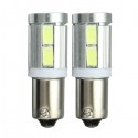 Pair White BAX9S 150deg H6W 10SMD Side Light Bulbs Canbus Error For BMW 3 Series F30 F31