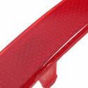 Rear Bumper Reflector Red Pair for SKODA OCTAVIA MK2 1Z 2010-2014 1Z0945105A 1Z0945106A