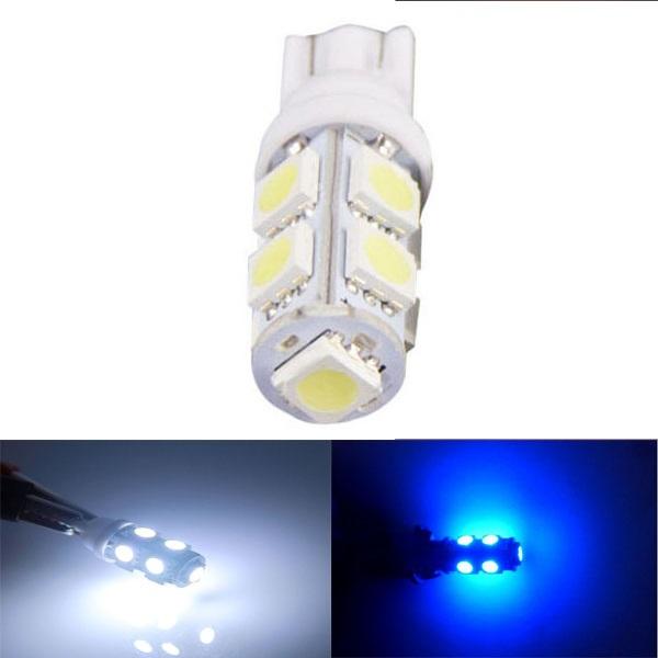 T10 W5W 5050 9SMD Car White LED Door Side Maker Turn Brake Light Bulb