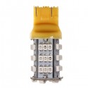 T20 3528 SMD 54 LED Amber Yellow Turn Signal Blinker Light Bulb