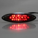 Universal Motorcycle Bike Atv 28 LED Tail Brake License Plate Light