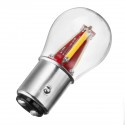 Upgraded 1157 BAY15D 21/5W 4 Filament COB LED Stop Brake Lights Bulb Parking Turn Lamp 450LM Super Bright 12V-24V