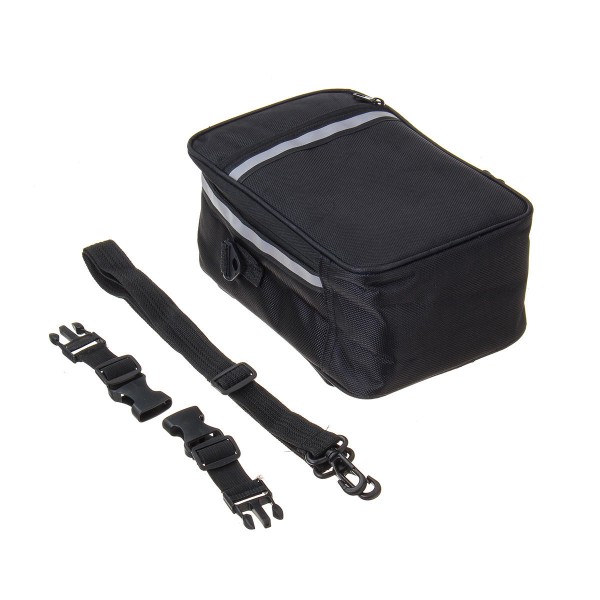 2 IN 1 Scooter Seat Waterproof Storage Bike Cycling Black Rear Storage Bicycle Bag Hi-Capacity