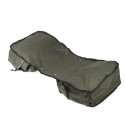 26L Motorcycle Canvas Saddlebags Bike Luggage Bag Travel Riding Army Green