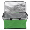 30L Insulated Lunch Bag Large Foldable Pizza Picnic Food Delivery Storage Bag