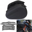 36-58L Motorcycle Motor Bike Saddlebags Soft Saddle Bag Side Seat Luggage