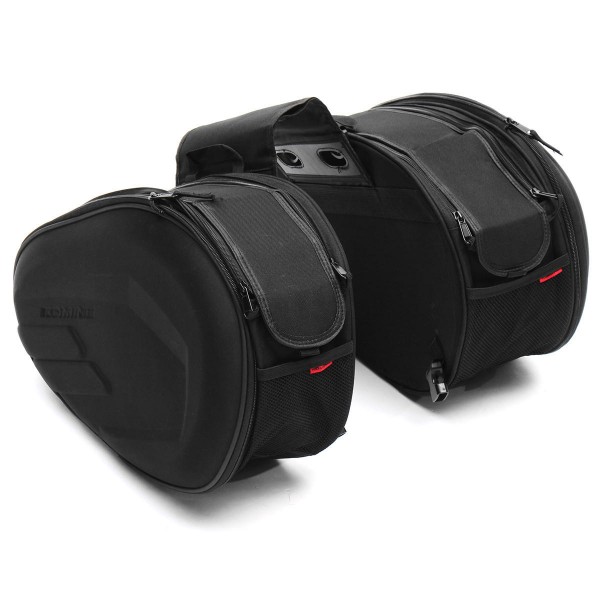 36L-58L Large Capacity Luggage Saddle Bag Motorcycle Rear Seat Multi-use Expandable