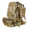 55L Military Tactical Army Backpack Rucksack Camping Hiking Trekking Bag