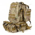 55L Military Tactical Army Backpack Rucksack Camping Hiking Trekking Bag