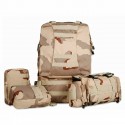 55L Military Tactical Army Backpack Rucksack Camping Hiking Trekking Bag