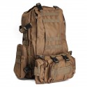 55L Military Tactical Army Backpack Rucksack Camping Hiking Trekking Bag