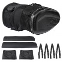 58L Motorcycle Saddlebags Rear Seat Luggage Large Capacity Multi-use Expandable