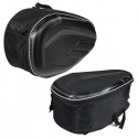 58L Motorcycle Saddlebags Rear Seat Luggage Large Capacity Multi-use Expandable