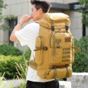 75L Outdoor Travel Backpack Sports Bag Waterproof Camping Hiking Bag Rucksacks