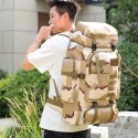 75L Outdoor Travel Backpack Sports Bag Waterproof Camping Hiking Bag Rucksacks