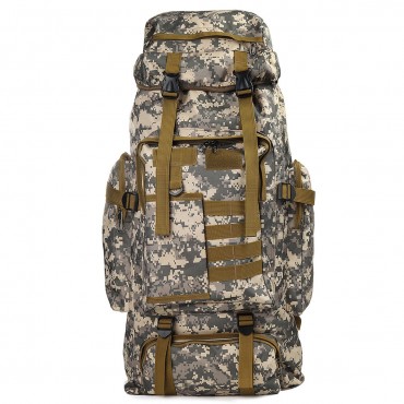 75L Outdoor Travel Backpack Sports Bag Waterproof Camping Hiking Bag Rucksacks