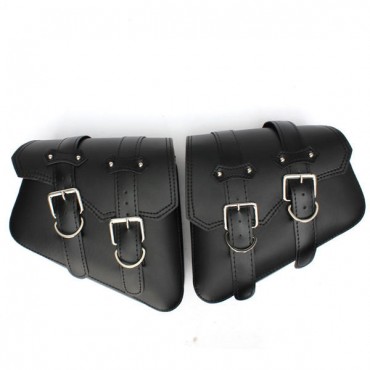 A Pair Universal Motorcycle Saddlebags Saddlebags Pouch For Harley