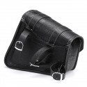 Left / Right Motorcycle Side Saddlebag Luggage PU Leather Waterproof With Saddle Bag Fuel Oil Bottle Holder Pouch Universal