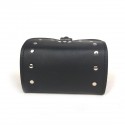 Motorcycle Bike Side Saddlebags Storage PU Leather Luggage Box Tool Bag Pouch Black