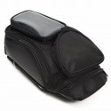 Motorcycle Oil Fuel Tank Bag Magnetic Saddle Bag with Bigger Phone Window 36x48.5cm