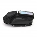 Motorcycle Oil Fuel Tank Bag Magnetic Saddle Bag with Bigger Phone Window 36x48.5cm