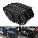 Motorcycle PU Leather Saddlebags Side Bag For Harley Sportster 1200XL 883