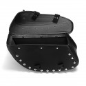 Motorcycle PU Leather Saddlebags Side Bag For Harley Sportster 1200XL 883