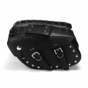 Motorcycle PU Leather Saddlebags Side Bag For Harley Sportster 1200XL 883