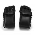 Motorcycle PU Leather Saddlebags Side Bag For Harley Sportster 1200XL 883