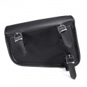 Motorcycle PU Leather Saddlebags Side Luggage Tool Bag For Harley/Honda Universal