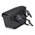 Motorcycle PU Leather Saddlebags Side Luggage Tool Bag For Harley/Honda Universal