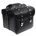 Motorcycle PU Leather Side Saddlebags Storage For Harley Sportster XL883/1200