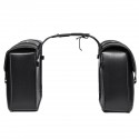 Motorcycle PU Leather Side Saddlebags Storage For Harley Sportster XL883/1200