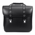 Motorcycle PU Leather Side Saddlebags Storage For Harley Sportster XL883/1200