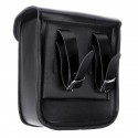 Motorcycle Saddlebags Luggage PU Leather Pouch Bag For Honda/Yamaha/Kawasaki/Harley Sportster